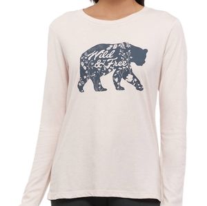 🆕️ Mountain & isles Tee Wild and Free Bear